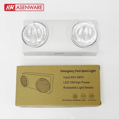 China LED Emergency Lighting LED Emergency Light AW-EL204 China Manufacture Price Outdoor Fire Escape for sale