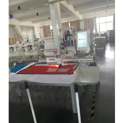 China Hat/T-shirt/Flat/3D/Towel/Leather/Jacket embroidery 9/12/15 color/needle/laser embroidery from big size automated embroidery machine per head single thread embroidery for sale