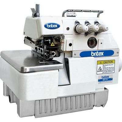 China BR-737 Three Thread Overlock Overlock Sewing Machine with servo motor 550w /250w cluth motor britex for sale