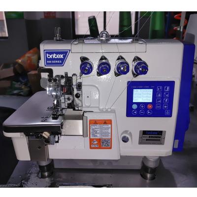 China BR-GT912-4/UT HIGH SPEED 4 Thread Overlock With Automatic Trimmer Industrial Sewing Machine for sale