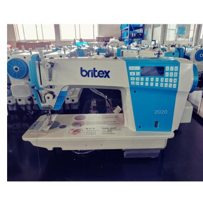 China BR-2020 HIGH-SPEED Double Step Motor Direct Drive Computerized Pattern Special Lockstitch Stitch Sewing Machine for sale