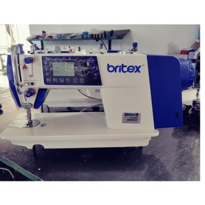 China BR-7600-D4 Aotu edge cutter trimmer with britex automatic flatlock automatic lockstitch pusher foot new model for sale