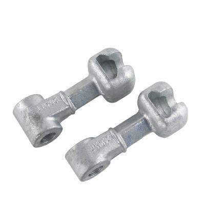 China Line Forged Steel Galvanized Hardware Tools Socket Clevis Electric Power Machinery Parts Pole Fittings for sale