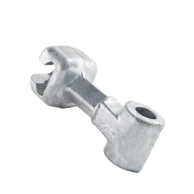 China High Quality Machinery Parts Insulator Forging Galvanized Pipe Fitting Ball Orbit Clevis Overhead Eye for sale