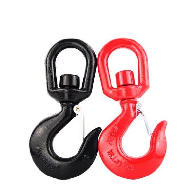 China Machinery Parts Manufacturers Large Safety Stainless Steel Swivel Crane Latch Snap Wire Chain Hook Lift for sale