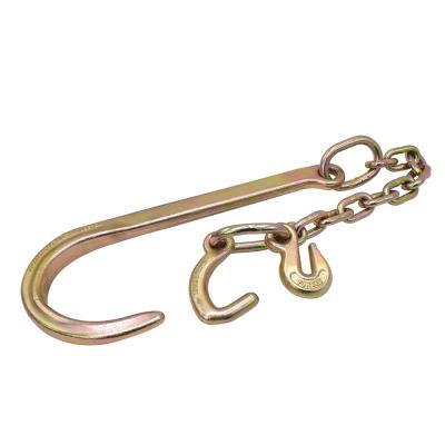 China Machinery Parts Vendors Drop Forged Gunmetal Single Copper Towing Hanging Lashing Long Link Black Chain for sale