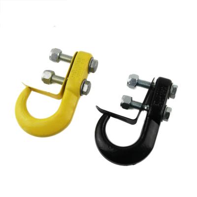 China Machinery Parts Trailer Parts Heavy Duty Carbon Steel Tow Pintle Hook With Chrome Forging Galvanized Ball for sale