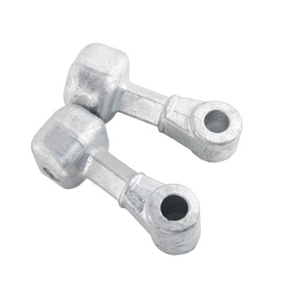 China Hot Selling Electric Machinery Parts Hardware Overhead Line Ball Power Fittings Horn Holder Eye Type for sale