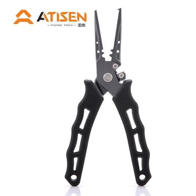 China Outdoor Non-slip Grip Fishing Household Fishing Cut Line Lead Briquette Fsh Open Loop Tools Fishing Pliers for sale