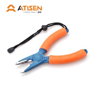 China ATISEN Foam Floating Outdoor Floating Pliers With 304 Stainless Steel Jaws Knipex Outdoor Pliers for sale