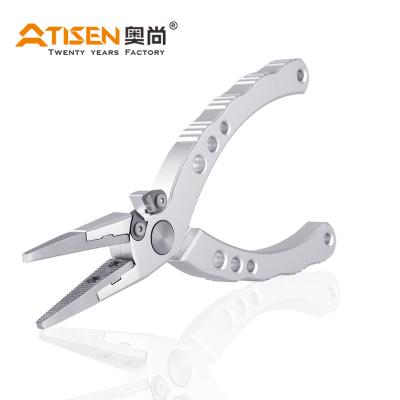 China Multifunctional Easy Control Wire Cutter Pliers Aluminum Alloy Outdoor Fishing Lead Cutting Aluminum Sheet Stainless Steel Pliers for sale