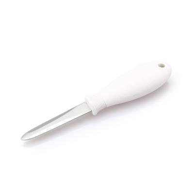 China Stocked Popular Tool PP Plastic Handle And Stainless Steel Chef Oyster Knife Non Slip Set for sale