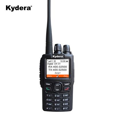 China Support 5w 4000 Channels 2way Digital Programmable Radio Walkie Talkie Voice Prompt DMR Intercom Police Radio Scanners for sale