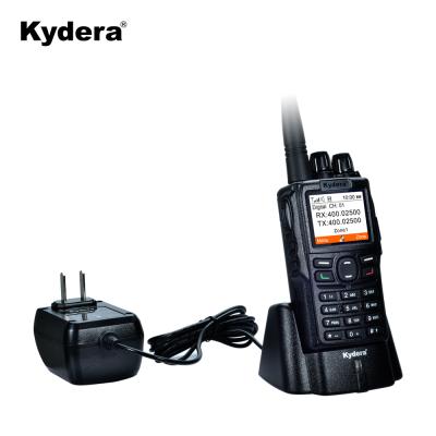 China Support Voice Prompt 4000 Channels DMR Digital Handheld VHF Hunting Two Way Walkie Talkie Radios for sale