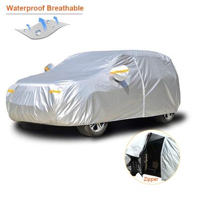 China Waterproof Dustproof Uvprotection Snowproof Prevent Snow Ice Sun Shade Dust Frost Car Windshield Cover Protector Cover Freezing Universal For Auto for sale