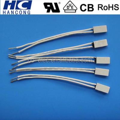 China bimetal thermal temperature protector, thermal switch with small size B2D for sale