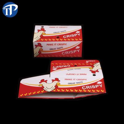 China Recyclable Food Grade Paper Box Packaging For Chicken Grill Chicken Packaging for sale