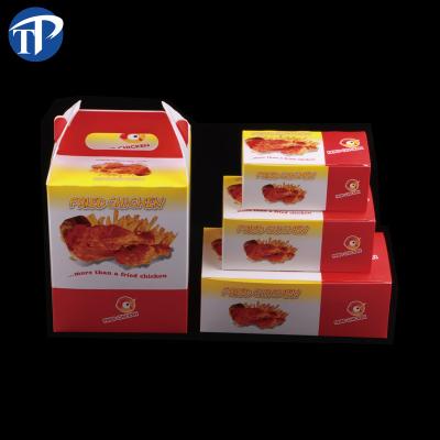 China Recyclable Customized Logo Printed Kfc Chicken Popcorn Box for sale