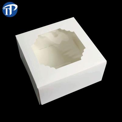 China Recyclable cake box 20x20x15 12x12x10 8x8x6 8x8x5 10x10x10 10x10x4 for sale