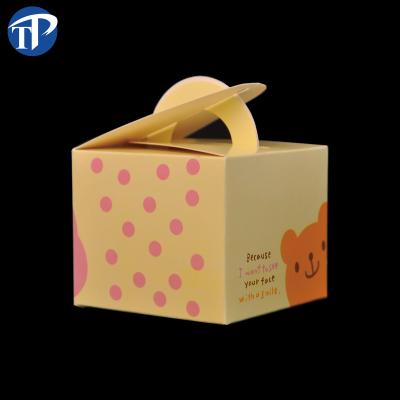 China Recyclable High Quality Custom Printing Sweet Cake Box Cupcakes for sale