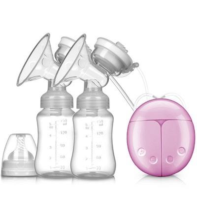 China BPA Free 2021 New Double Hands Free Portable Automatic Breast Pump Breast Milk Electric Pump Accessories for sale