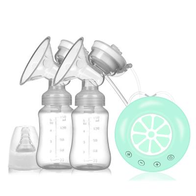 China BPA Free Bilateral Electric Mute Milk Pump Pump Automatic Milk Milking Machine Mother And Baby Products Manufacturers for sale