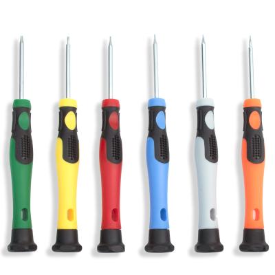 China Plastic Precision Mobile Phone Screwdriver Tablet Repair Tool Multiple Colors Mini Small Screwdriver Disassembly Tool for sale