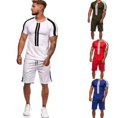 China Custom Made Summer Private Label Wholesale Empty Mens Sweat Suit Breathable Tracksuit Comfortable For Mens Gym Wear for sale