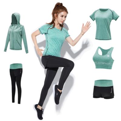 China Newest Wholesale Custom Anti-UV Women Sportswear Yoga Fitness Clothes for sale