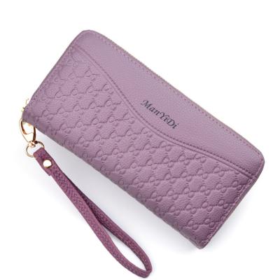 China Cheap Wholesale Fashion Mobile Cell Phone Women's Wallet Custom Wallets Lady Wallets Anti-theft for sale