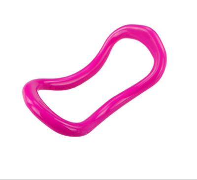 China Yoga Exercise Equipment Wholesale Fitness Bodybiulding Band Circle Wave Stretch Magic Ring Fitness Equipment for sale