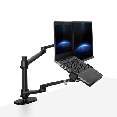 China UPERGO 11-17inch and 17-32inch Adjustable Laptop Monitor Arm Mount Desktop LCD Desktop Mount 11 to Laptop Mount of 17inch monitor for sale