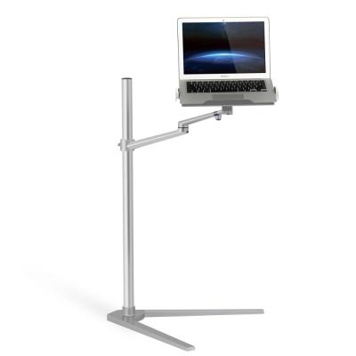 China (Size) UPERGO Adjustable 4-14inch Tablet Floor Stand Smartphone and Tablet Stand Holder for Laptop Floor Stand for sale