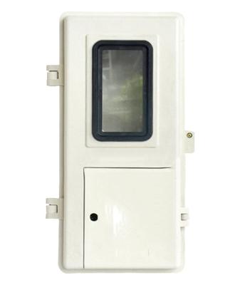 China SMC DMC Outdoor Three Phase Electricity Meter Box With Breaker Window for sale