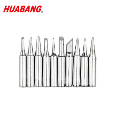 China Eco-friendly 10 Pieces Per Bag Lead Free 900M 936 Soldering Iron Tips For Desoldering Station Soldering Tool for sale