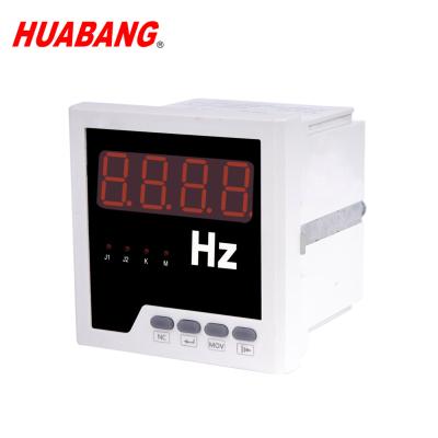 China Count Frequency Single Phase Panel Meter Hertz Analyzer Electric Digital Frequency Meter for sale