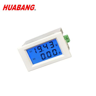 China D85-3051 Back Light Dual Display DC600V 50A Digital Current Voltage Ammeter Meter 68*38mm for sale