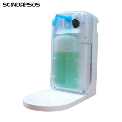 China Modern Wall Mounted 700ml Hands Sterilize Sprayer Desk Mounted Alcohol Joint Disinfector for sale