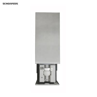 China Foam Soap Dispenser Sensor Soap Dispenser Hidden Behind Mirror With Lowering To Fill No Need Open Cabinet for sale