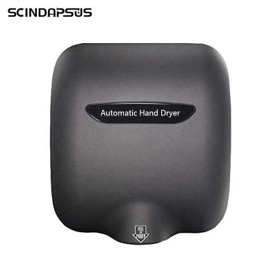 China Hotel ABS Or 304SUS Hand Dryer 110-240V Automatic Wall Mounted Hand Fan For Commercial Public Washroom for sale