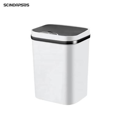 China Multi-Functional Multi-Function Bin Hands Free Sensor 15L Waste Bin Accept Battery Or AC Power With Manual Open for sale