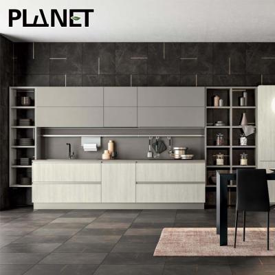 China Renewable/Recyclable/Durable Other High Quality Modern Kitchen Furniture Modular Design Modern Sideboards With Island for sale