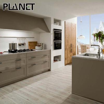 China Luxury Modern Design Classic PVC\Cheap Planet Customized Foshan Kitchen Funiture Cabinets for sale