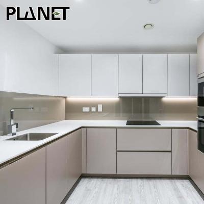 China Luxury modern design \ prefab style buffet cheap minimalist kitchen furniture in china for sale