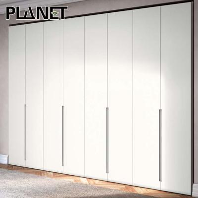 China Modern Door MDF Bedroom Wardrobe Wooden Modern Cabinet (Size) Adjustable Custom Wardrobe Bedroom Furniture Large for sale