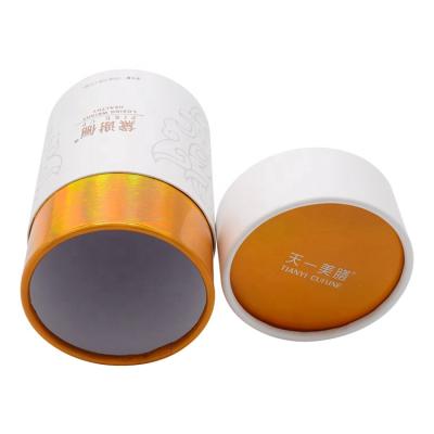 China Recycled Materials Food Grade Cardboard Tube Packaging Lift Up Deodorant Containers Salt Packing Containers for sale