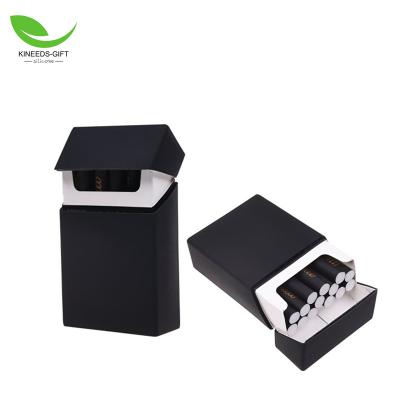 China Eco-friendly Silicone Cigarette Holder Reusable Non-Toxic Silicone Cigarette Holder Pack Case for sale