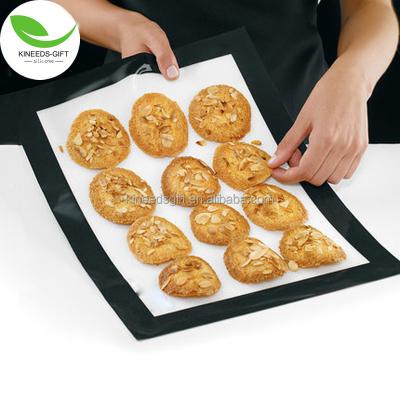 China Best Quality Viable Silicone Baking Mats Non-Stick Cookie Sheet Non-Stick Silicone Coating Grade Professional Silicone Baking Mats for sale