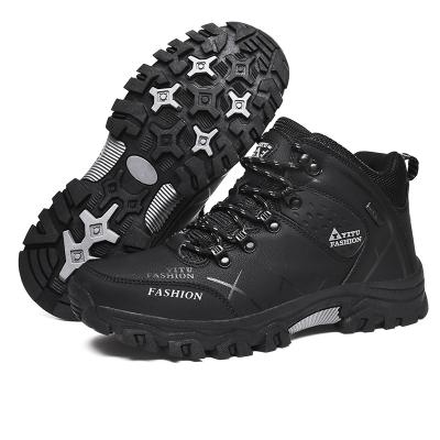 China 2021 Big Size Round Men's Mountaineering Outdoor Shoes High Quality Running Shoes for sale