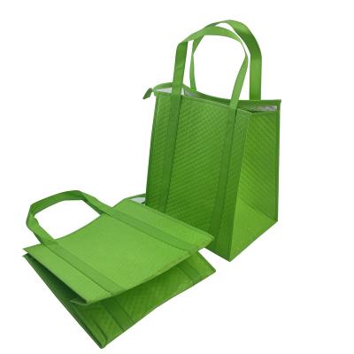 China Wholesale Waterproof Nonwoven Reusable Grocery Packaging Bag, Eco Friendly Nonwoven Bag, Biodegradable Recycle Nonwoven Bags for sale